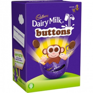 Cadbury Dairy Milk Button Easter Egg (98g)