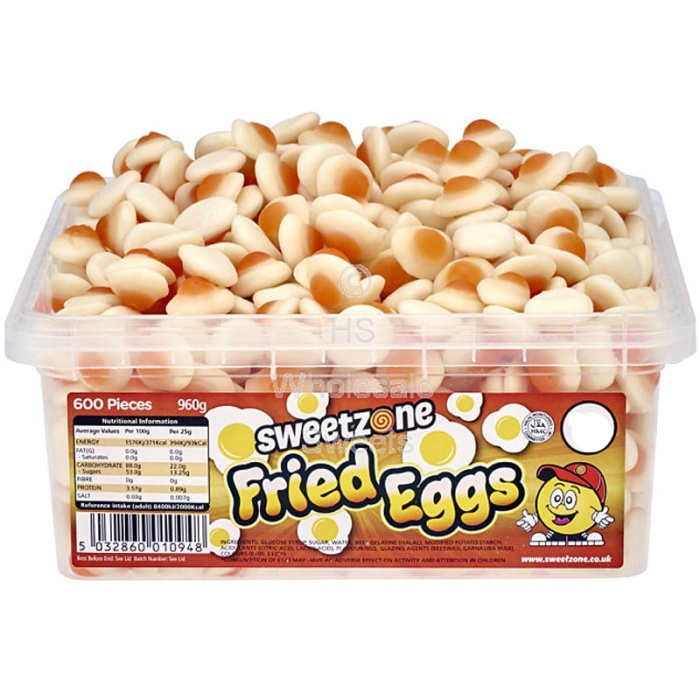 Fried Eggs Tub 350pcs (805g)
