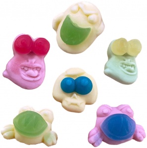 Halloween Monsters Jelly Foam Sweets (best before 28.01.24)