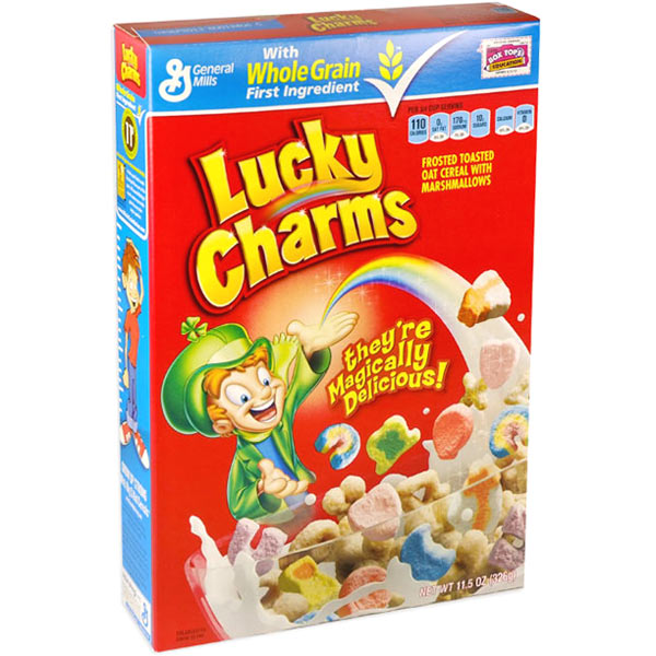 Lucky Charms Cereal 453g treasureislandsweets.co.uk