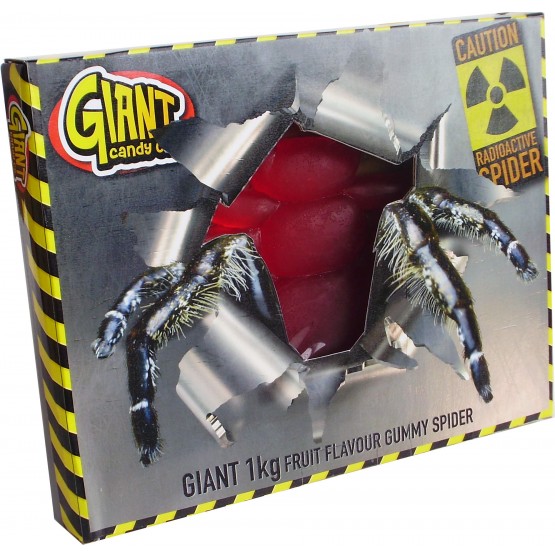 Giant 1Kg Gummy Spider Treasure Island Sweets treasureislandsweets