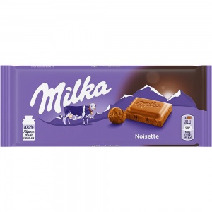 Milka Noisette Chocolate Bar 100g (best before 28.04.24)