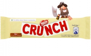 Nestle Crunch White Chocolate Bar 31gram
