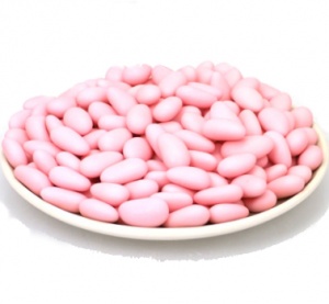 Pink Sugared Almonds (1Kg) Approx 200