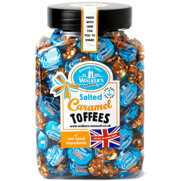 Salted Caramel Toffee Jar - Walkers Nonsuch 1.25Kg