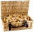 Clotted Cream Fudge Wicker Hamper