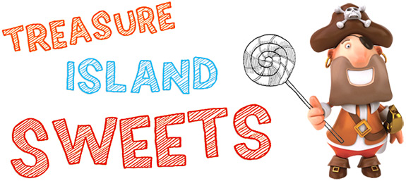 logo treasure island sweets