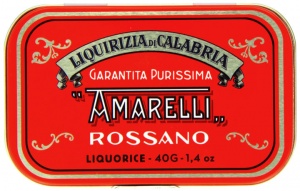 Amarelli Rossano Pure Liquorice In A Tin