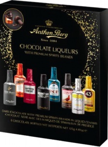 Anthon Berg Premium Dark Chocolate Liqueurs (8pcs) 125g