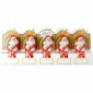 Lindt Mini Chocolate Santas 5 Pack