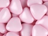 Mini Pink Chocolate Heart Dragees (1Kg Box) Approx 860 Hearts