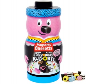 Bassetts Liquorice Allsorts Jar 495g