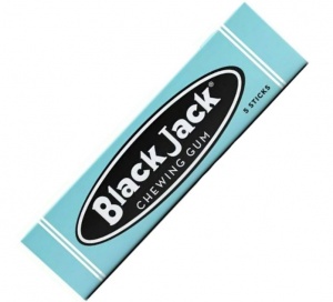 Black Jack Chewing Gum (Liquorice Flavour)