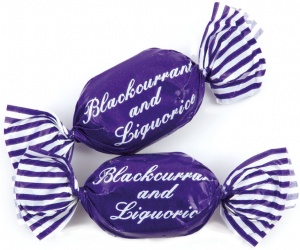 Blackcurrant & Liquorice Sweets (Stockleys)