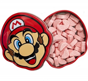 Mario Brick Breakin Candy Tin