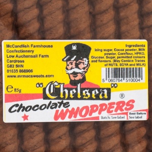 Chelsea Whoppers (Original Scottish Chocolate Fudge Bar)