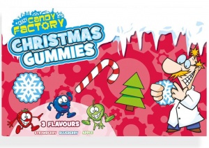 Christmas Gummies Box (Snowflakes, Canes, Trees)