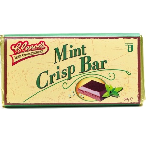 Mint Crisp Chocolate Bar (Cleeves Irish Confectionery)