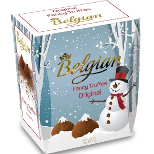 Belgian Cocoa Dusted Truffles (Snowman Box) 200g