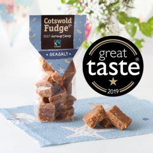 Cotswold Seasalt Fudge (Fairtrade) 150g