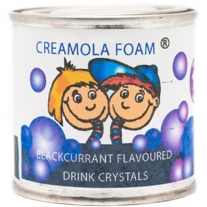 Creamola Foam Blackcurrant Flavour  (Drinking Crystals)