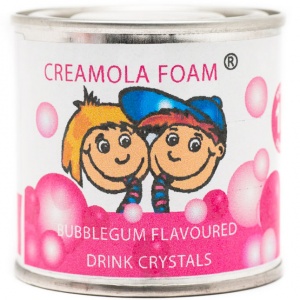 Creamola Foam Bubblegum Flavour  (Drinking Crystals)