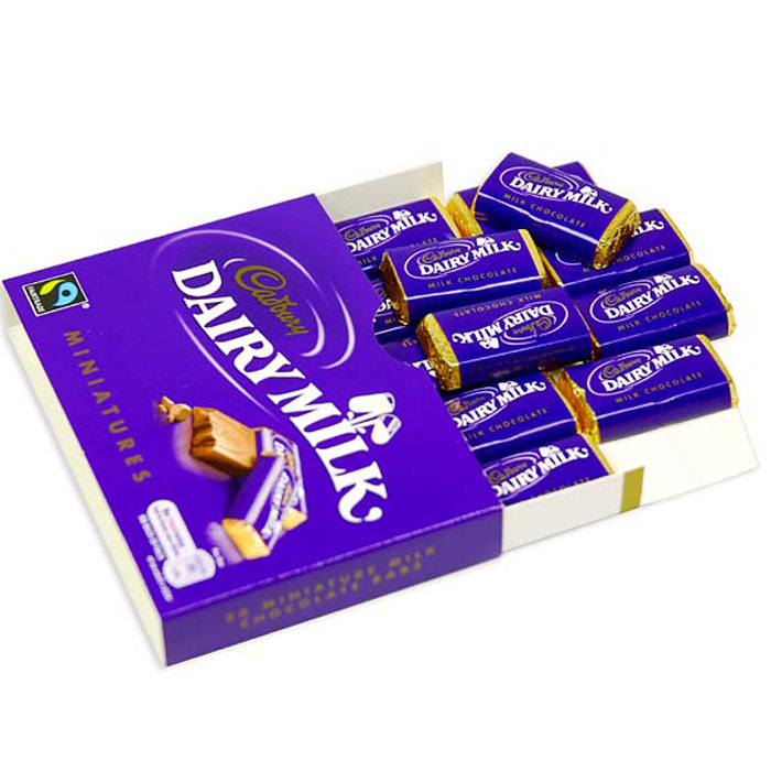 Mini dairy milk discount