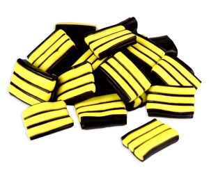 Banana Liquorice Stripes