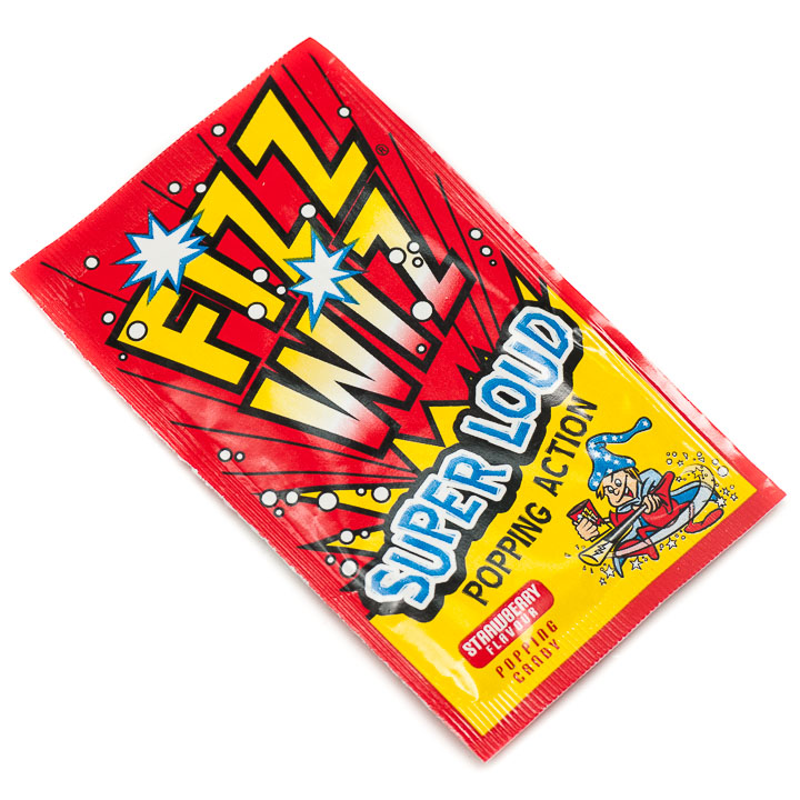 Fizz Wiz Popping Candy Original Strawberry Flavour