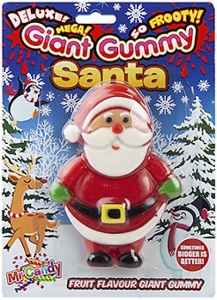 Giant Gummy Santa