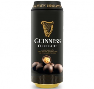 Guinness Dark Chocolate Truffles Can