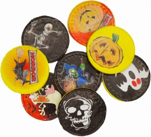 Halloween Milk Chocolate Coins