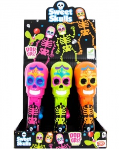 Halloween Push Up Skull Lollipops