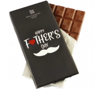 Happy Father's Day Milk Chocolate Bar (Whitakers)