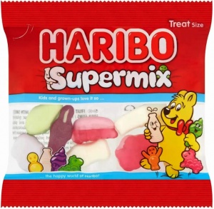 Haribo Super Mix Mini Bags Box Of 100
