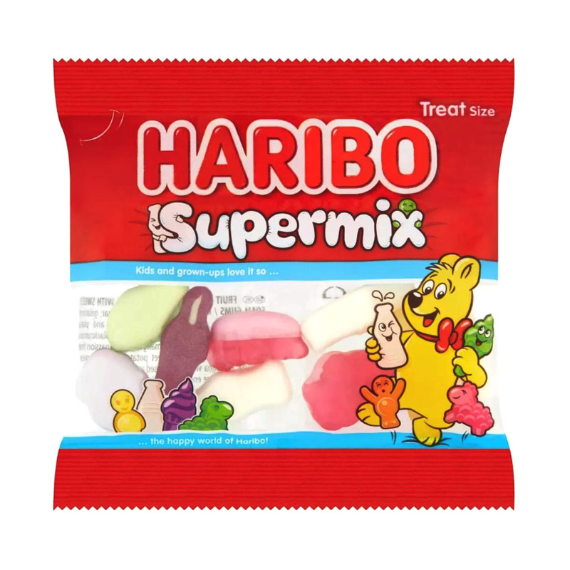 Haribo Super Mix Mini Bags Box Of 100