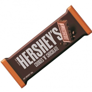 Hershey Cookies and Chocolate Bar