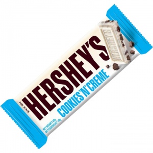 Hershey Cookies and Creme Bar