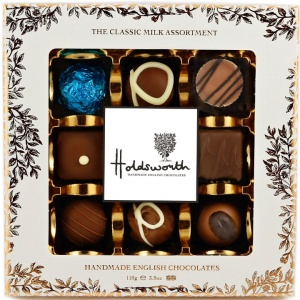 Handmade English Chocolates - HOLDSWORTH Classic Milk Assortment 110g