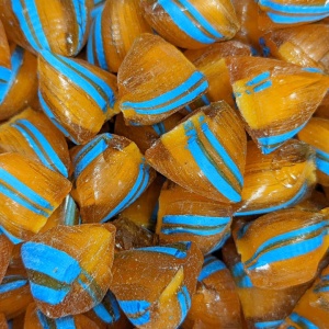 Iron Bru Humbugs (Handmade Scottish Sweets)