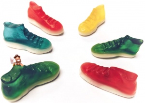 candies jelly shoes