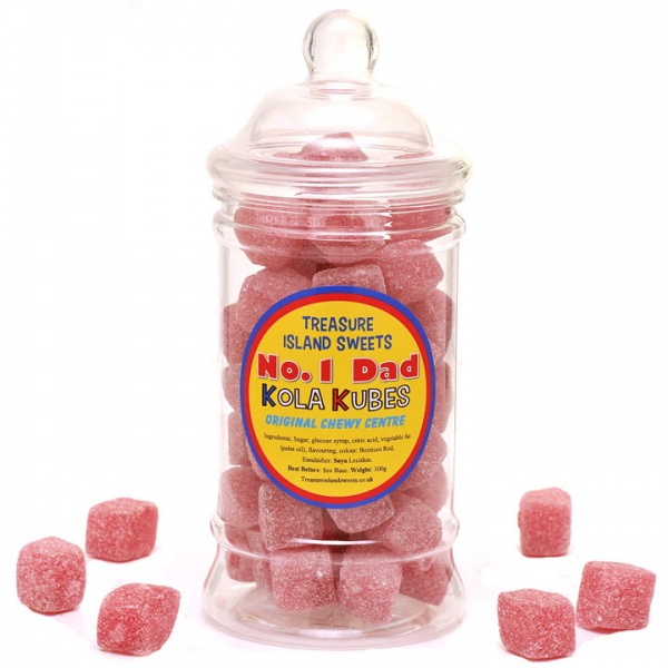 No.1 Dad Original Kola Kubes - Victorian Sweet Jar