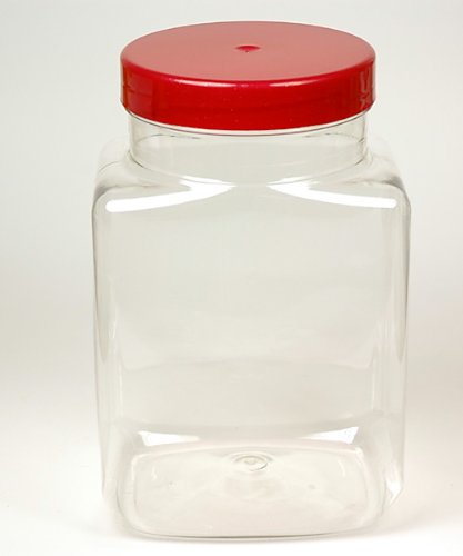 Empty Plastic Sweet Jar Medium