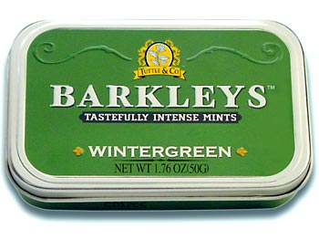 Barkley's Wintergreen Mints