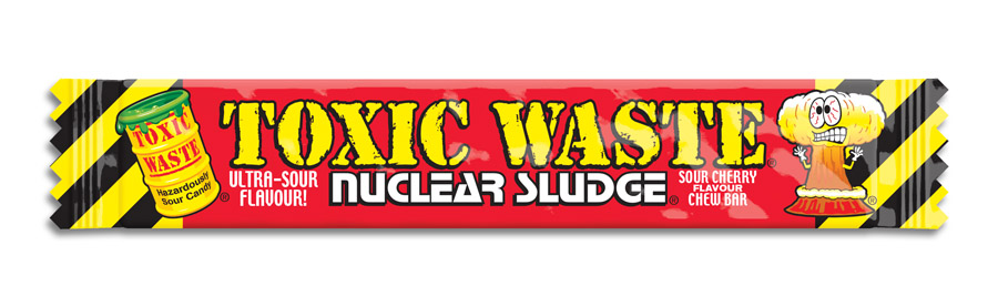 Toxic Waste Sour Cherry Chewy Bar