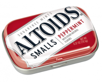 Altoids Peppermints Sugar Free Smalls Tins Of Mints From Callard And Bowser Treasureislandsweets Co Uk