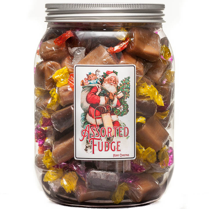 Festive Fudge Selection Jar