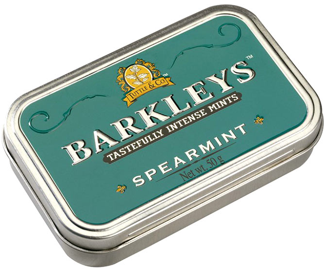 Barkleys Spearmint  Intense Mints