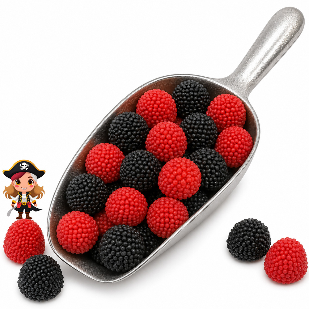 Raspberry Treasure Blackberry And Raspberry - Traditional Sweets From The UK's Original ...