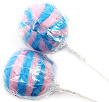 Bubblegum Flavour Gourmet Lollypops